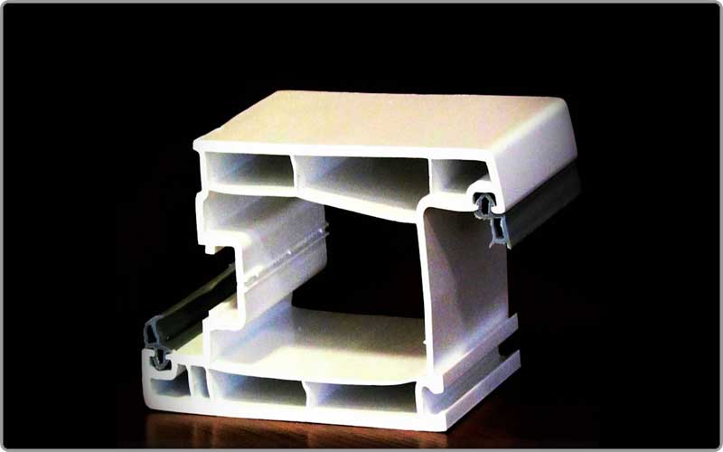 پروفیل درب داخل بازشو